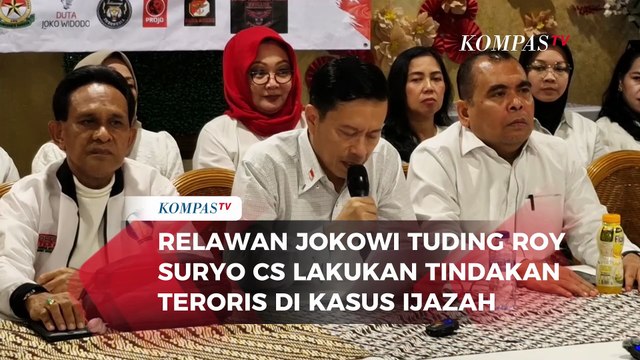 Relawan Jokowi Tuding Roy Suryo Cs Lakukan Tindakan Teroris di Kasus Ijazah Palsu