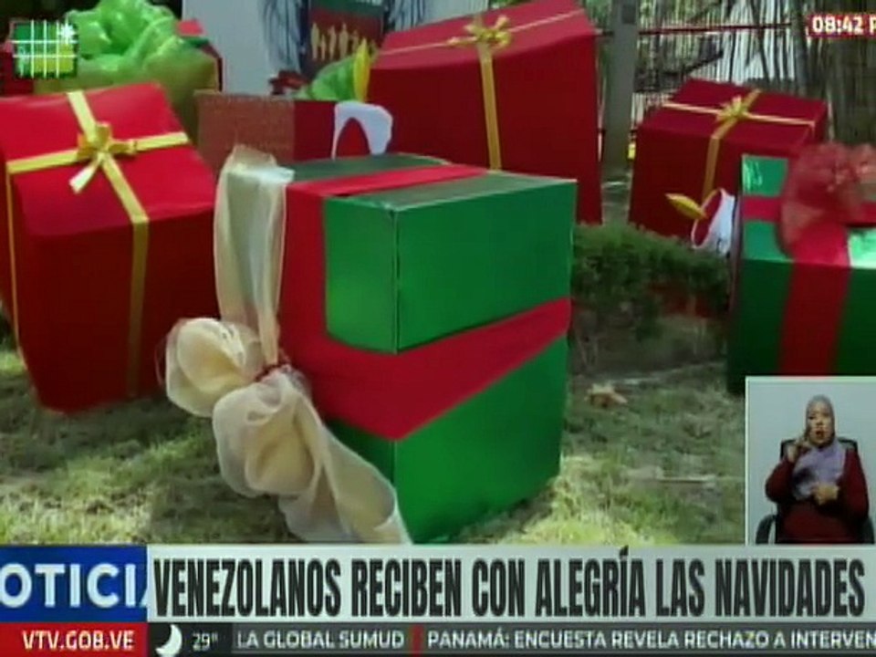 Caracas se ilumina y caraqueños reciben las navidades en unión y alegría