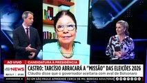 Cláudio Castro diz que Tarcísio toparia candidatura à Presidência com aval de Jair Bolsonaro