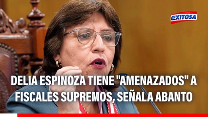 Delia Espinoza tiene "amenazados" a los fiscales supremos, señala abogado de Patricia Benavides