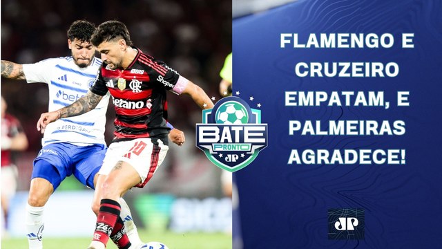 CONVENHAMOS??? É IMPOSSÍVEL NÃO FALAR que o Flamengo contra o Cruzeiro hoje... EMPATE GERA DEBATE!