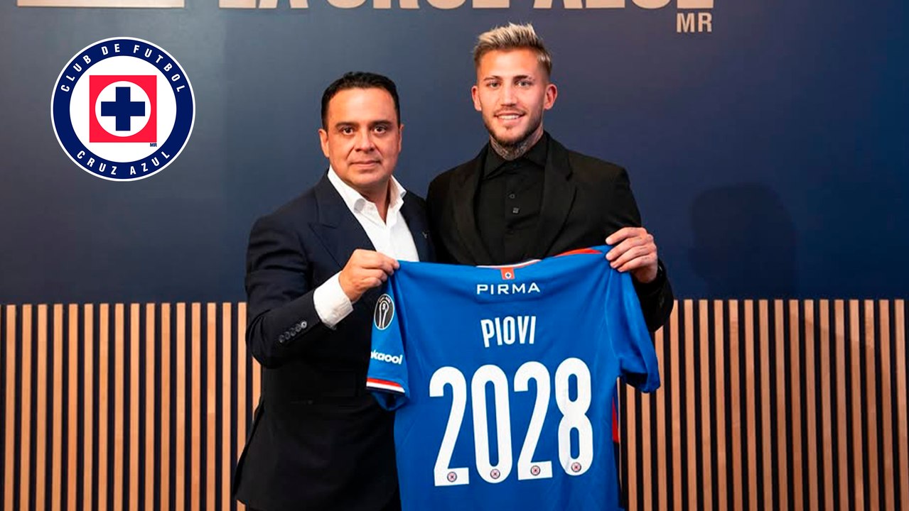 Gonzalo Piovi sigue en la Liga MX; el argentino renueva con Cruz Azul hasta 2028: "Es muy gratificante"