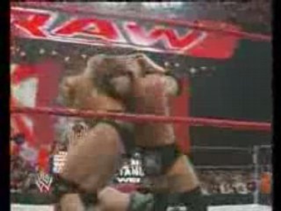 Orton & JBL Vs. HHH & Cena part 3