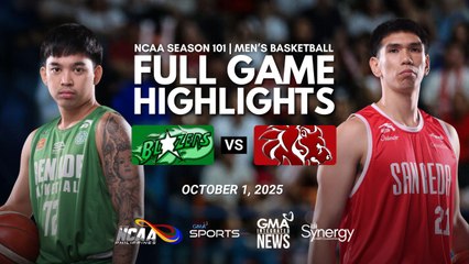 San Beda vs Benilde (Men's Basketball Highlights) | NCAA Season 101