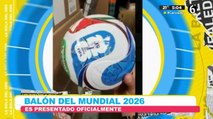 Balón del mundial 2026 es oficialmente presentado