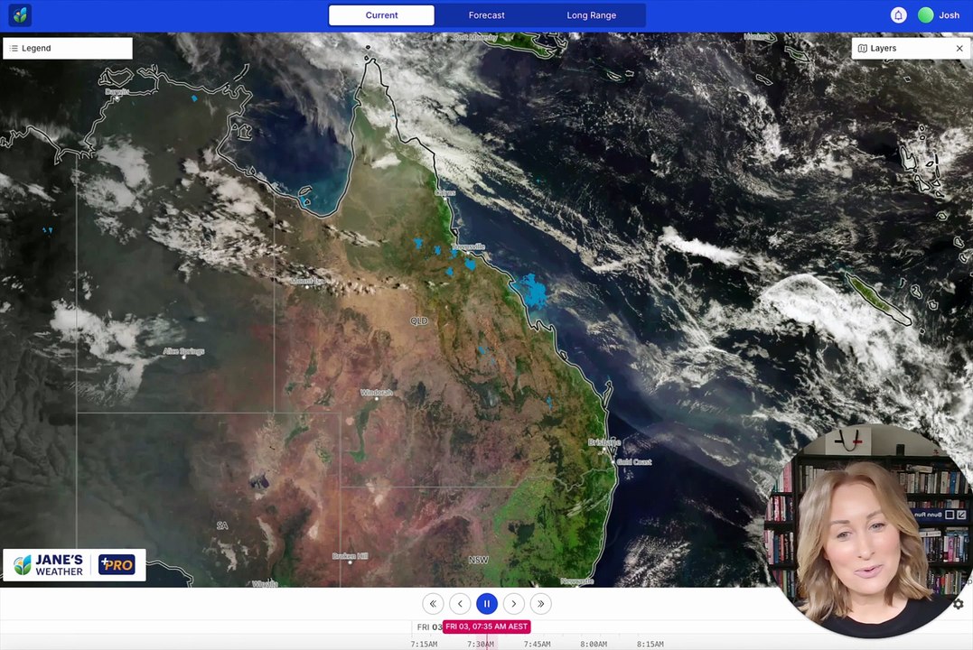 QLD Latest Weather Forecast Video