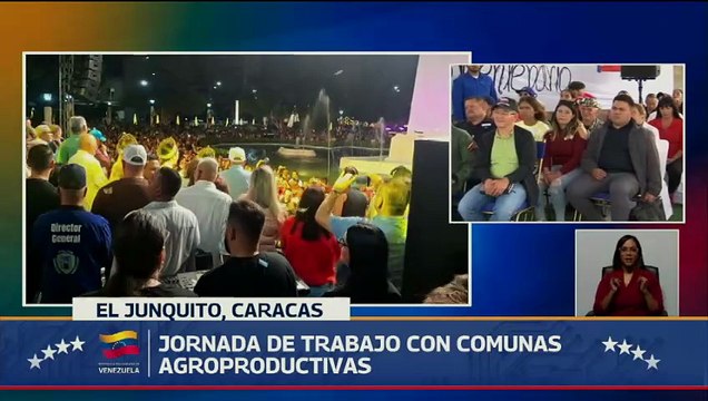 Presidente Nicolás Maduro lideró jornada de trabajo con comunas agroproductivas