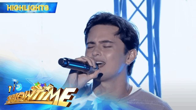 James Reid, pinakilig ang Madlang People sa kanyang kantang ‘BLESSED’ | It’s Showtime