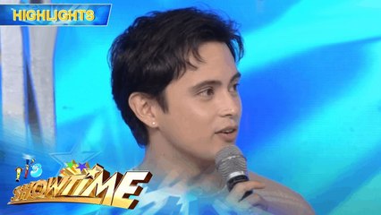James Reid, itinuturing na BLESSING ang girlfriend niya ngayon | It’s Showtime