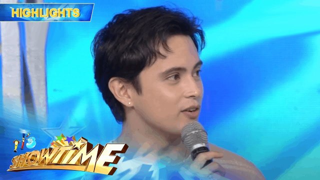 James Reid, itinuturing na BLESSING ang girlfriend niya ngayon | It’s Showtime