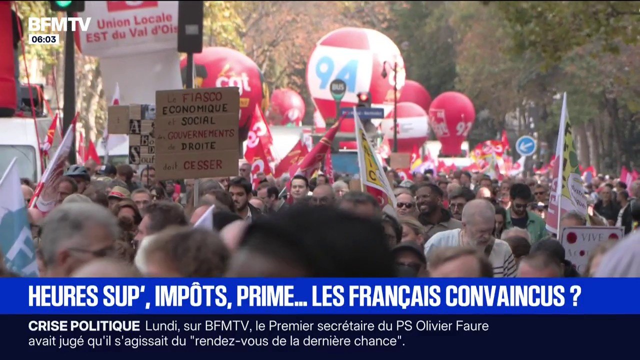 Prime Macron, heures supplémentaires, impôts...Les premières annonces de Sébastien Lecornu ont-elles convaincu les Français?