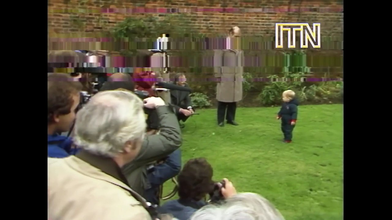Prince William's First Steps For the Press (1983)