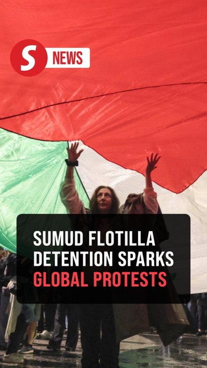 Global Sumud Flotilla: Rallies erupt worldwide over Israel's interception, volunteer detentions