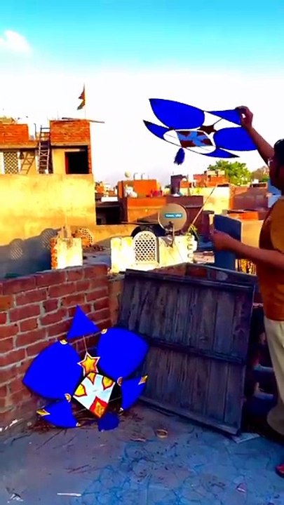 کاٹ دار پتنگ فل ہیوی ڈیزائن #kiteflying #lahorebasant