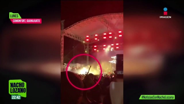 Hombres armados dispararon el concierto de Tito Torbellino Jr., en Guanajuato