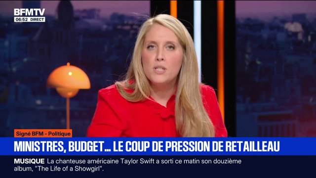 SIGNÉ BFM - Gouvernement: Bruno Retailleau met la pression sur Sébastien Lecornu