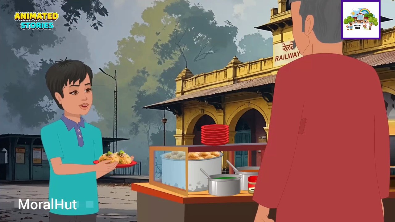 poor hungry boy and kachori Seller Story | - Moral Stories in English | Life Lesson | Learn English |