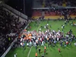 fin du match Metz-le mans