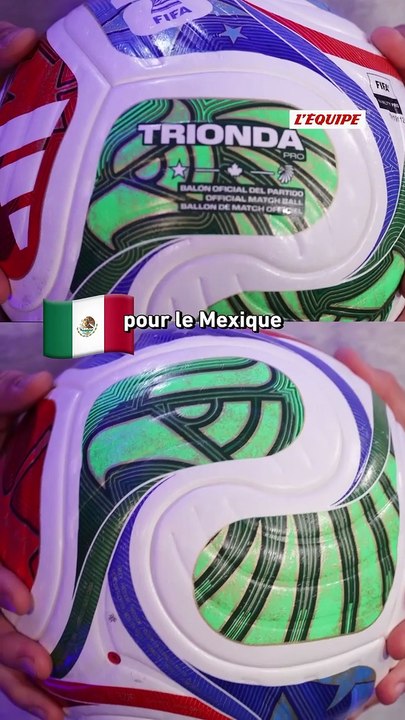 «Trionda » sera le ballon de la Coupe du monde 2026 - Foot - Coupe du monde