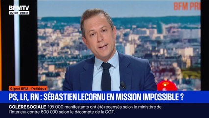 SIGNÉ BFM - "Essayer de concilier les Socialistes avec les Républicains, sans pour autant braquer le RN"...mission impossible pour Sébastien Lecornu?