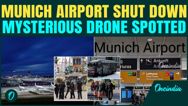 Russian Drone Spotted in Germany? Munich Airport Shutdown! 17 Flights Cancelled, Passengers Stranded