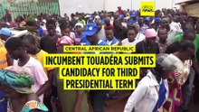 Incumbent Touadéra submits candidacy for third presidential term