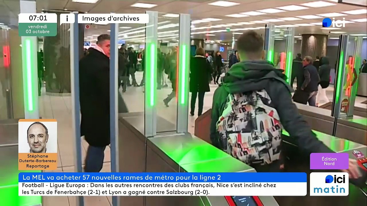 03/10/2025 - ici matin par ici Nord en vidéo