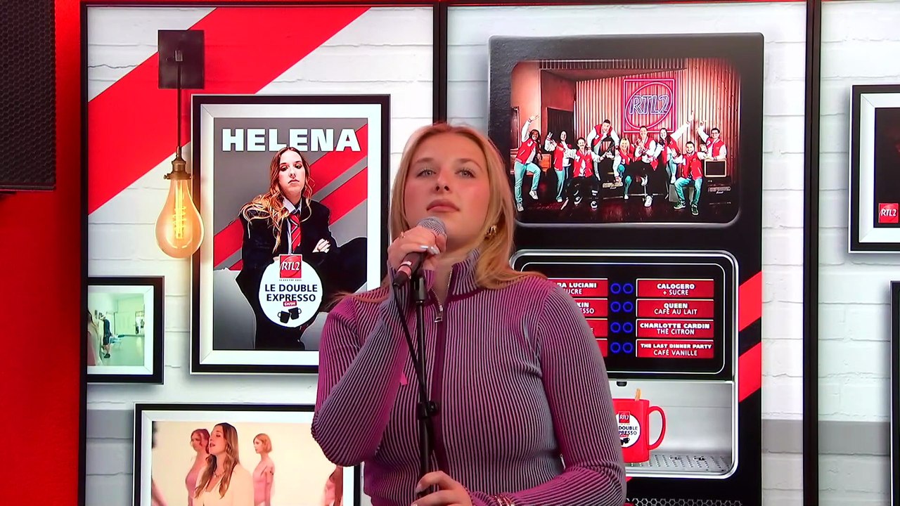 LIVE - Helena interprète "Mauvais Garçon" dans Le Double Expresso RTL2 (03/10/25)