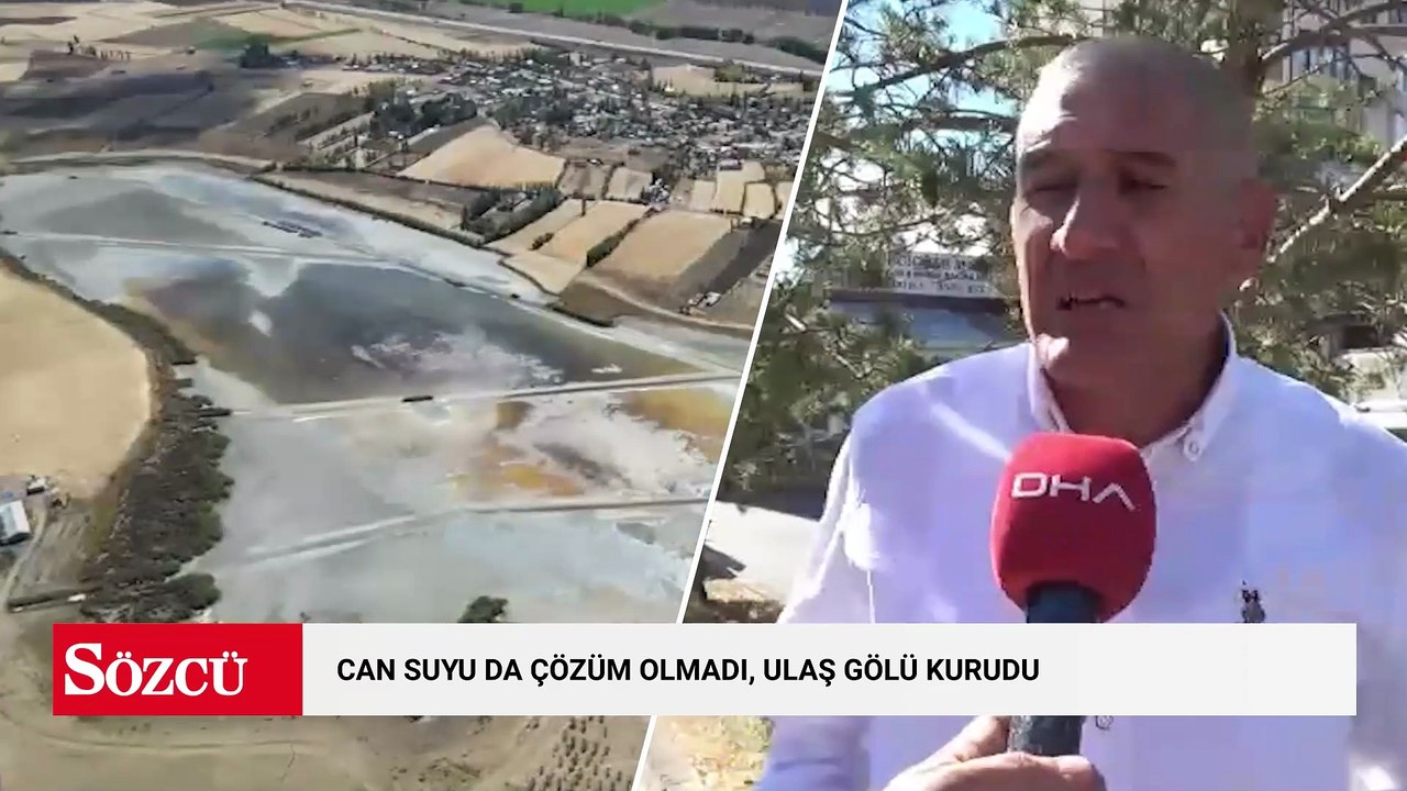 Can suyu da çözüm olmadı, Ulaş Gölü kurudu