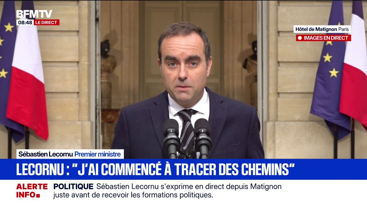 Sébastien Lecornu propose "une amélioration de notre régime de retraites, notamment sur les questions de pénibilité pour les femmes"