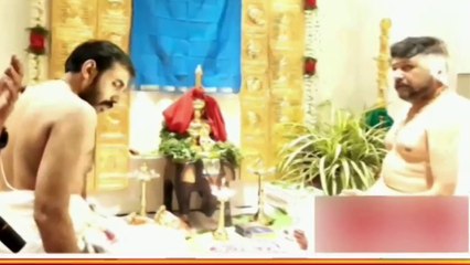 സ്വർണപാളി ജയറാമിന്റെ ചെന്നെെയിലെ വീട്ടിലെത്തിച്ച് പൂജ നടത്തി