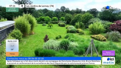 03/10/2025 - ici matin par ici Pays de Savoie en vidéo