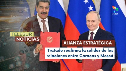 Rusia y Venezuela fortalecen alianza estratégica con nuevo tratado