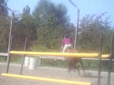 Parcours saut de cathy & girl 22.09.07
