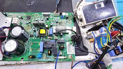 Changhong Ruba PEL Orient Dawlance F1 error code outdoor pcb ac pcb Babar Electronics #499