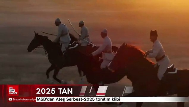 MSB'den Ateş Serbest-2025 tanıtım klibi
