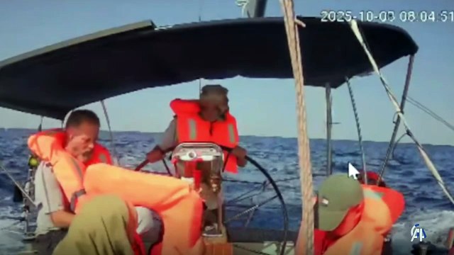 Küresel Sumud Filosu'na saldıran İsrail ordusu, Marinette teknesini de yasa dışı ele geçirdi