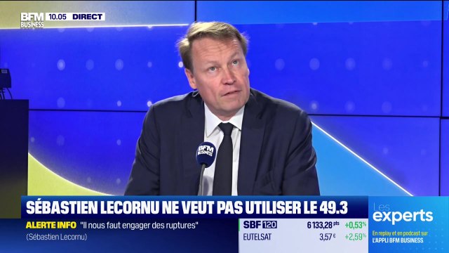 Les Experts : Sébastien Lecornu ne veut pas utiliser le 49.3 - 03/10