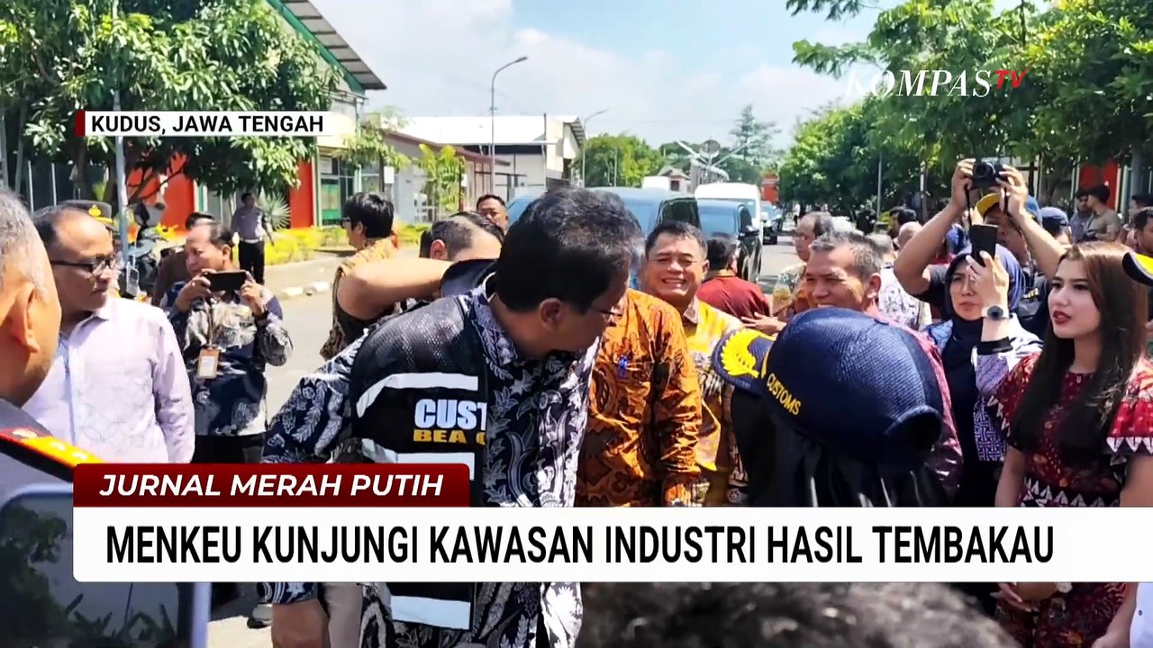 Menkeu Purbaya Yudhi Kunjungi Kawasan Industri Hasil Tembakau di Kudus| JMP