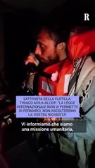 Thiago Avila dalla Flotilla: "La legge internazionale non vi permette di fermarci"