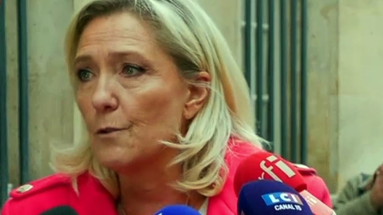 Marine Le Pen alerte : "Il faut une rupture ou ce sera la censure" | Déclaration choc après rencontre Lecornu