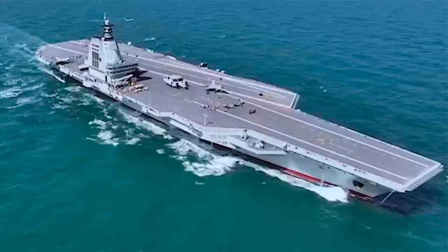China tests stealth fighter J-35 on Fujian aircraft carrier, boosting naval military capability