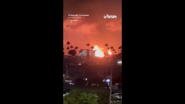 Los Angeles : grosse explosion dans une raffinerie