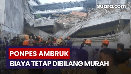 Gedung Ponpes Al Khoziny Sidoarjo Ambruk, Biaya Pendidikan Tetap Dibilang Terjangkau