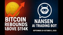 Bitcoin Rebounds Above $114K + Nansen AI Trading Bot Launch | Crypto & AI News (Sept 29 – Oct 3, 2025)