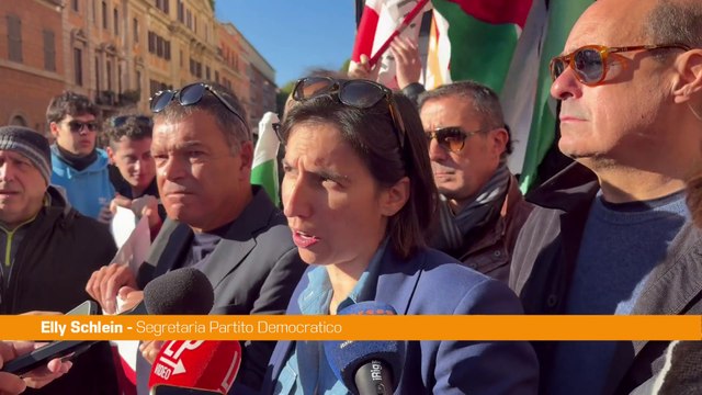 Schlein Liberare al più presto gli attivisti della Flotilla