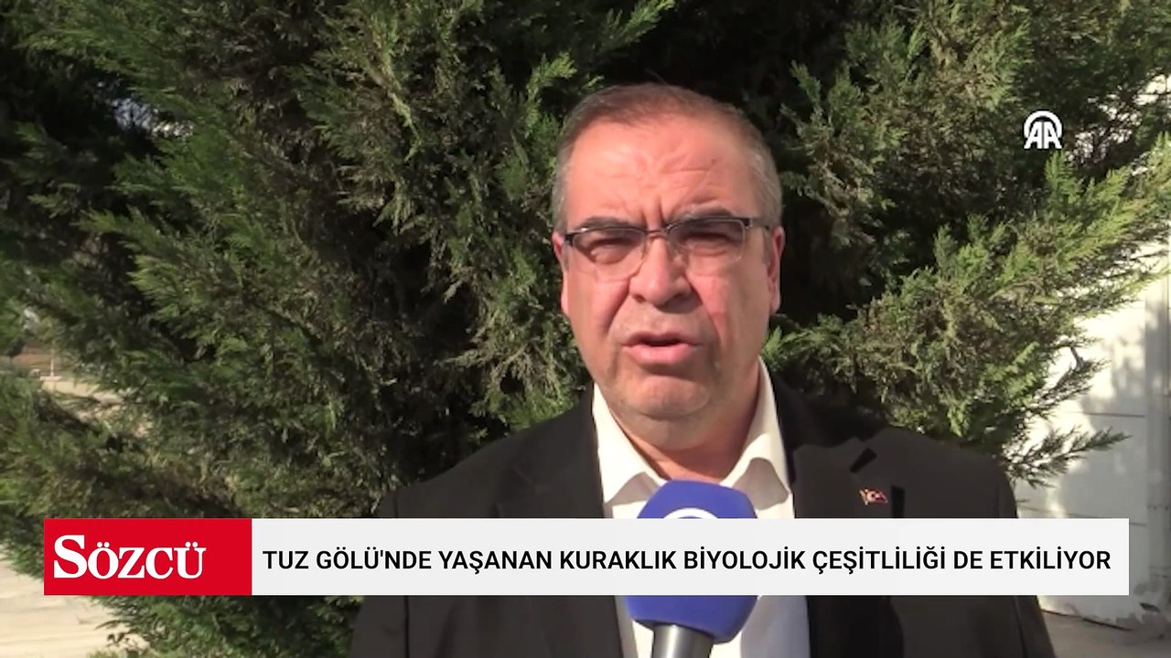 Tuz Gölü'nde yaşanan kuraklık biyolojik çeşitliliği de etkiliyor