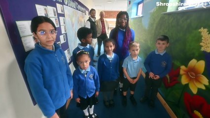 New art mural created for Dothill Primary School in Wellington
