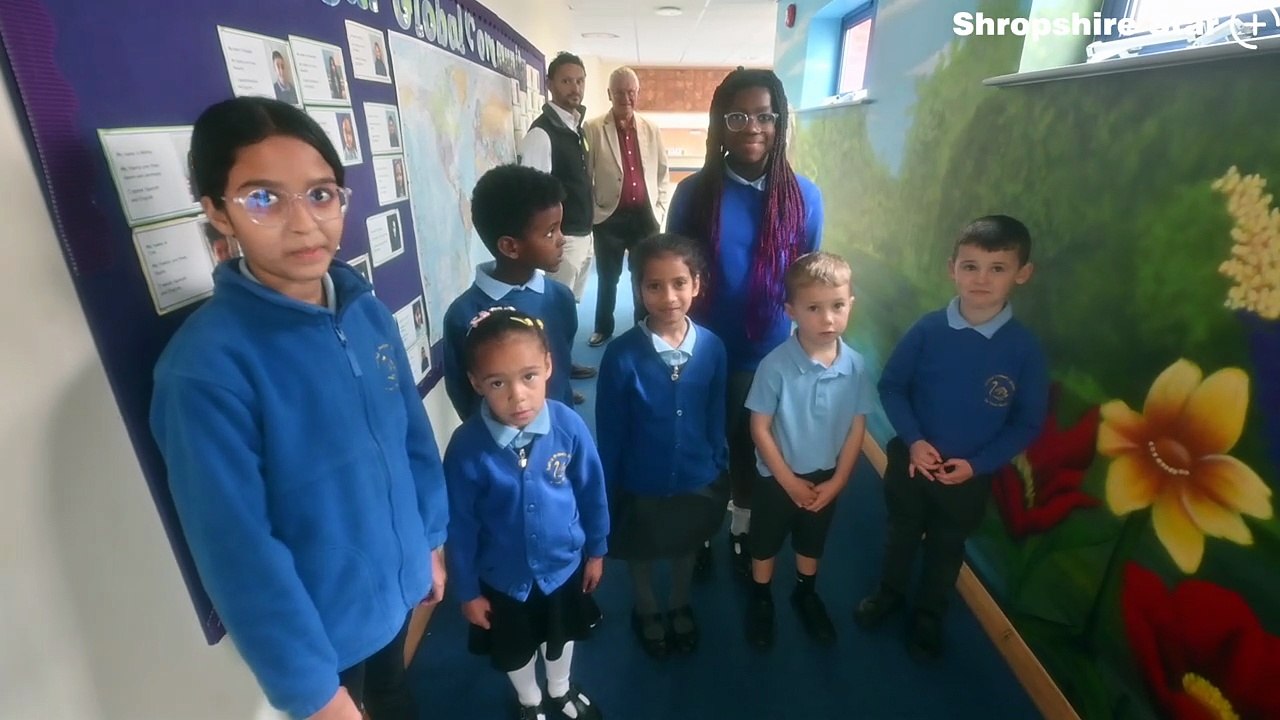 New art mural created for Dothill Primary Schoo...