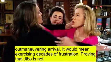 Diane panics when she sees Cane kill Victor - taking over Newman Enterprises CBS